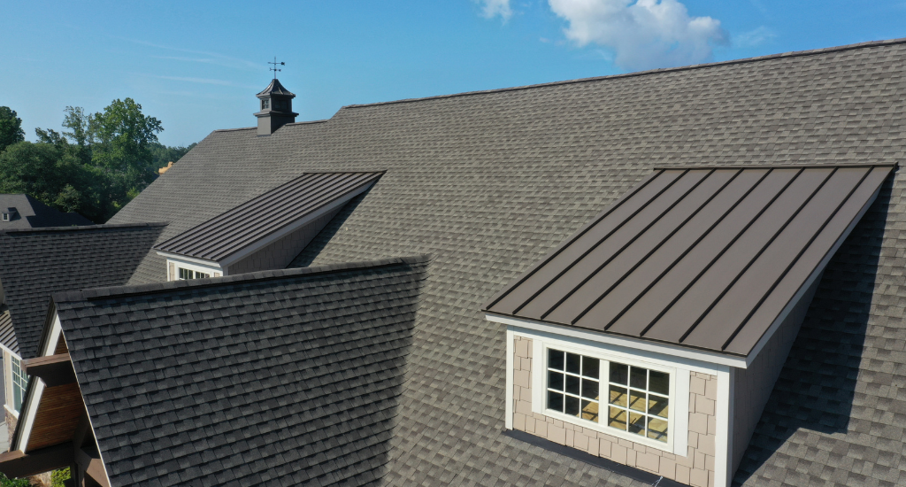 Perfect Composition shingles installed