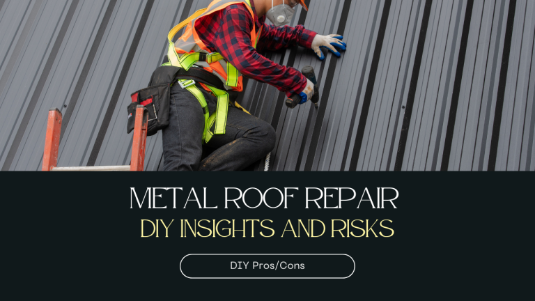 Metal roof repair